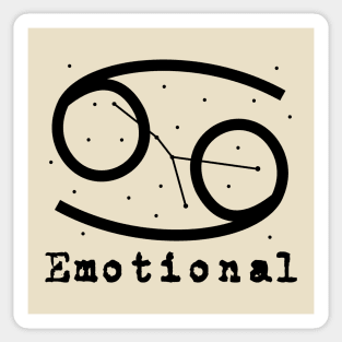 The emotional sign Sticker